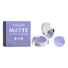 Matte Setting Powder Cake Natural Long Lasting Concealer Oil Control Light And Thin Not Easy To Remove Makeup Setting Powder Cake