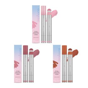 Liquid Highlighter Blush Lip Gloss - Transfer-proof Hydrating