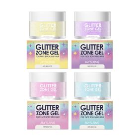 Glitter Gel Ball Party Carnival Stereo Highlights Natural Shine Facial Body Gel