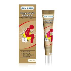 Hemorrhoids Remove Ointment Herbal Cream Relief Piles Pain Reduce Itching (Option: Default)