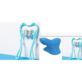 Multifunctional Manual Six-wheel Neck Massager Massage Relieve Roller Massage Tool (Option: Set3)