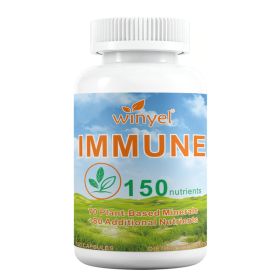 WINYEL IMMUNE 150 - The Ultimate Multivitamin & Immne Supplement, IMMU 150 Capsules - 150 Capsules (Option: 1 Pack)